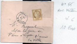 FRANCE N° 55 - (Paris Etoile 6 ) - 1849-1876: Classic Period