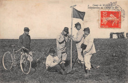 Camp De MAILLY - Militaria - Téléphonistes Au Champ De Tir - Mailly-le-Camp