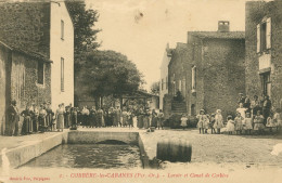 66)   CORBERES  Les  CABANES  - Lavoir Et Canat De Corbère - Autres & Non Classés