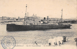 MARSEILLE - Compagnie Générale Transatlantique - Le Courrier D'Algérie - Bateau - Paquebot - Non Classés