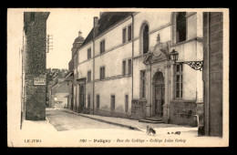 39 - POLIGNY - RUE DU COLLEGE - COLLEGE JULES GREVY - Poligny