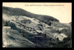 73 - ARECHES - VILLAGE DE BOUDIN ET LE COL DU PRE - Other & Unclassified