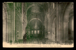 33 - ST-CRISTOLY-DE-MEDOC - INTERIEUR DE L'EGLISE - Otros & Sin Clasificación