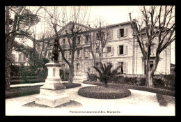 13 - MARSEILLE 8E - PENSIONNAT JEANNE D'ARC, 43 RUE JEAN MERMOZ - LA FACADE - Canebière, Centro Città