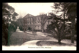 13 - MARSEILLE 8E - PENSIONNAT JEANNE D'ARC , 43 RUE JEAN MERMOZ- LA FACADE - The Canebière, City Centre