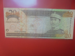 DOMINIQUE 20 PESOS 2003 Circuler (B.33) - República Dominicana