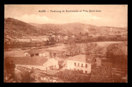 30 - ALES - FAUBOURG DE ROCHEBELLE ET PRE ST-JEAN - Alès