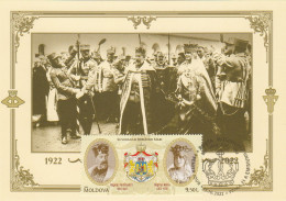 Moldova 2022 100 Years Since The Coronation Of The King Ferdinand I.MC - Autres & Non Classés