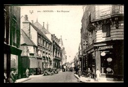 18 - BOURGES - RUE MOYENNE - PHARMACIE - Bourges