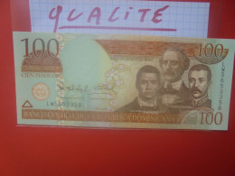 DOMINIQUE 100 PESOS 1992 Circuler Belle Qualité (B.33) - Dominikanische Rep.