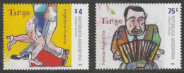 Argentinien: 2006, Mi. Nr. 3071-72, Der Tango.  **/MNH - Ongebruikt