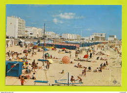 85 SAINT JEAN DE MONTS N°1686 Vue Générale De La Plage Jeux D'enfants Toboggan VOIR ZOOM Landau Ou Poussette VOIR DOS - Saint Jean De Monts