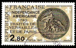 France Poste Obl Yv:2285 Mi:2409 Traité De Versailles & De Paris (Beau Cachet Rond) - Gebruikt