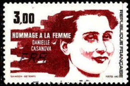 France Poste Obl Yv:2259 Mi:2385 Danielle Casanova Résistante (Obl.mécanique) - Used Stamps
