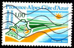 France Poste Obl Yv:2252 Mi:2374 Provence-Alpes-Cote D’Azur (Lign.Ondulées) - Used Stamps