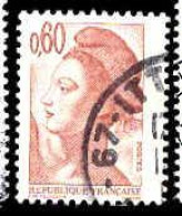 France Poste Obl Yv:2239 Mi:2359y Liberté De Delacroix (TB Cachet Rond) - Usados