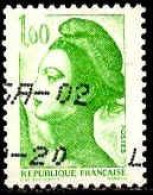 France Poste Obl Yv:2219 Mi:2338A Liberté De Gandon (Obl.mécanique) - Used Stamps
