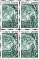 France Poste N** Yv:2248 Mi:2368A Jules Verne 20000 Lieux Sous Les Mers (Bloc De 4) - Unused Stamps