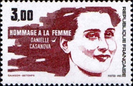 France Poste N** Yv:2259 Mi:2385 Danielle Casanova Résistante - Ungebraucht