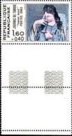 France Poste N** Yv:2205 Mi:2327 Journée Du Timbre Picasso Femme Lisant Bord De Feuille - Unused Stamps