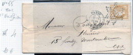 FRANCE N° 55 - (Paris Etoile 4) - 1849-1876: Classic Period