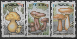 NICARAGUA   N° 1361/63    Oblitere Champignons - Champignons