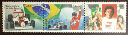 Brazil 1994 Ayrton Senna Triptych MNH - Nuevos