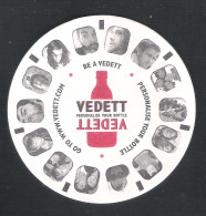 Bierviltje - Sous-bock - Bierdeckel  : VEDETT     (B 282) - Beer Mats