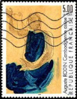 France Poste Obl Yv:2636 Mi:2781 Auguste Rodin Cambodgienne Assise (Lign.Ondulées) - Used Stamps