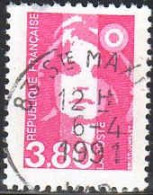 France Poste Obl Yv:2624 Mi:2768 Marianne De Briat-Jumelet (TB Cachet à Date) 6-4-1991 - Gebruikt