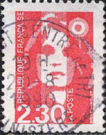 France Poste Obl Yv:2614 Mi:2751A Marianne De Briat-Jumelet (TB Cachet à Date) 20-8-1990 - Usados