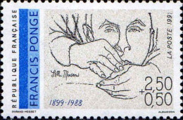 France Poste N** Yv:2684 Mi:2822C Francis Ponge Poète - Unused Stamps