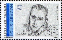 France Poste N** Yv:2683 Mi:2821C Louis Aragon Poète - Unused Stamps