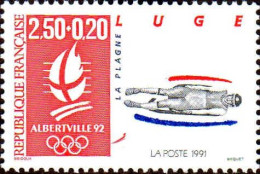 France Poste N** Yv:2679 Mi:2825 Albertville 92 Luge La Plagne - Unused Stamps