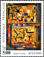 France Poste N** Yv:2672 Mi:2811 Roger Bissière Jaune & Gris - Unused Stamps