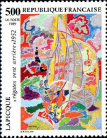 France Poste N** Yv:2606 Mi:2744 Charles Lapicque Régates Vent Arrière - Unused Stamps