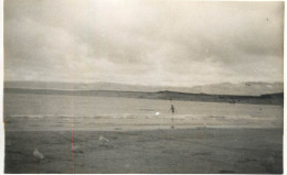 Real Photo Postcard Place To Identify Beach Scene - To Identify