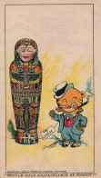 Russian Doll Egyptian Tomb Smoking Tourist Old Comic Postcard - Humor