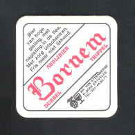 Bierviltje - Sous-bock - Bierdeckel :  ABDIJBIER   - BORNEM - DUBBEL - TRIPPEL (B 294) - Bierdeckel