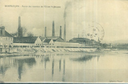 03 - MONTLUCON - SORTIE DES OUVRIERS DE L'USINE SAINT JACQUES - Editeur PENARD - Montlucon