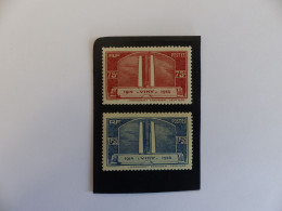 TIMBRES  316 / 317  NEUFS **  COTE  75 € - Ongebruikt