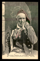 29 - COUTUMES MOEURS ET COSTUMES BRETONS - PLOUGASTEL-DAOULAS - VIELLARD FUMANT LA PIPE - COLORISE - Plougastel-Daoulas