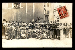 21 - DIJON - MILITAIRES - CARTE PHOTO ORIGINALE - Dijon