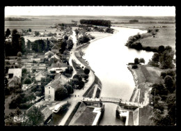 21 - LECHATELET - VUE AERIENNE - L'ECLUSE ET LES QUAIS - Autres & Non Classés