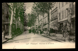 83 - DRAGUIGNAN - BOULEVARD DE LA LIBERTE - Draguignan