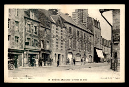 50 - BREHAL - L'HOTEL DE VILLE - PANNEAU CITROEN - Brehal