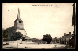 18 - BRINON-SUR-SAULDRE - PLACE DU MARCHE - Brinon-sur-Sauldre