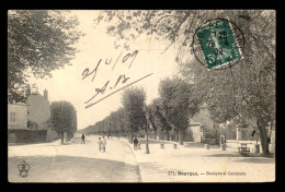 18 - BOURGES - BOULEVARD GAMBETTA - Bourges