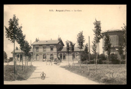 18 - ARGENT - LA GARE DE CHEMIN DE FER - Argent-sur-Sauldre