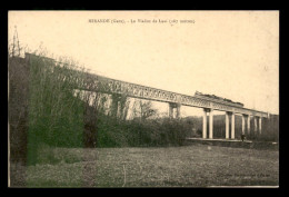 32 - MIRANDE - TRAIN SUR LE VIADUC DE CHEMIN DE FER DE LAAS - Mirande